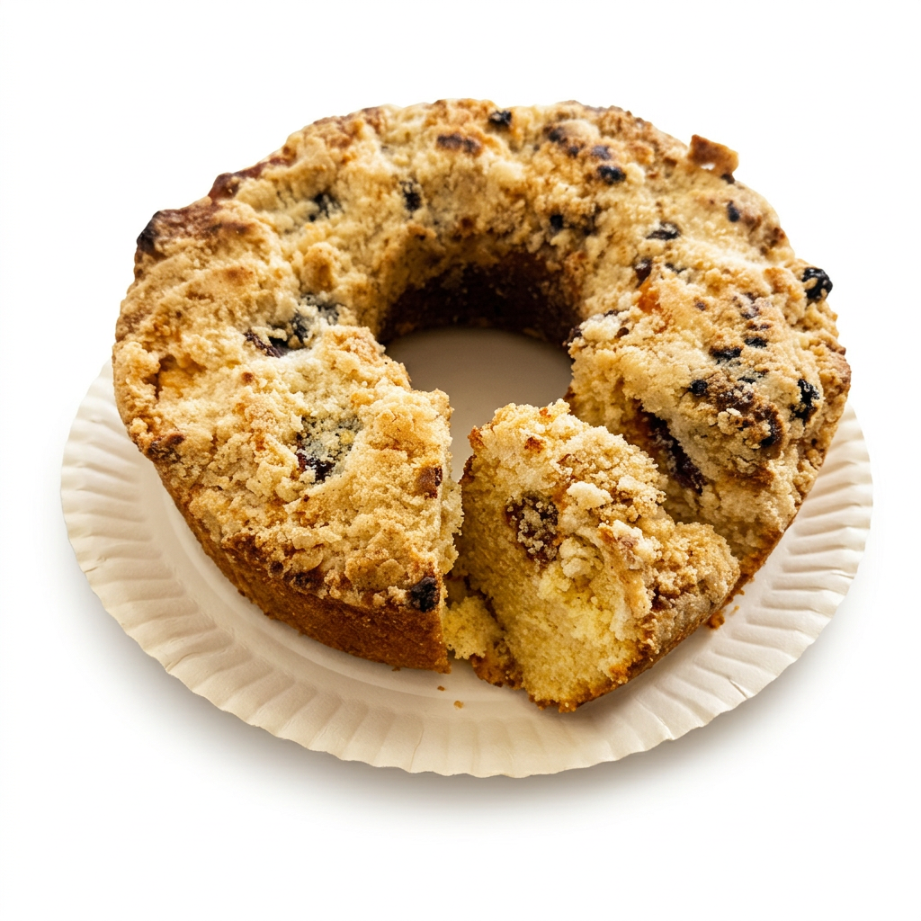 Cuca Royal com Recheio